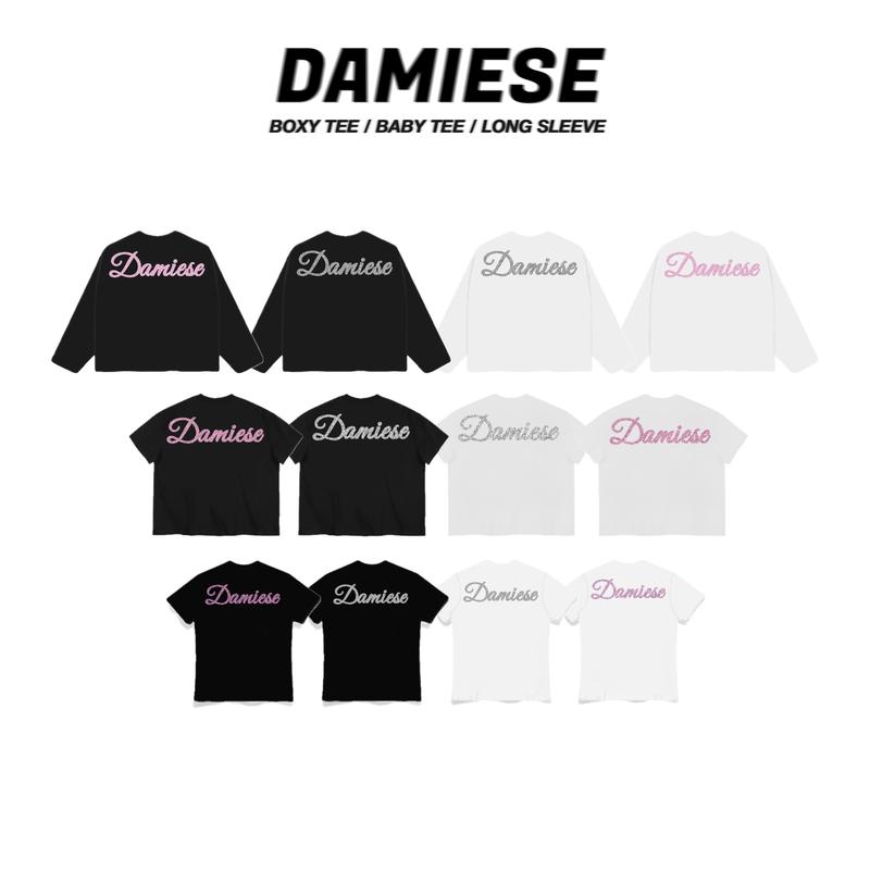 [KIM TUYẾN] ÁO THUN BOXY DAMIESE "LOGO KIM TUYẾN" COTTON 260GSM