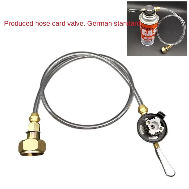 Product Introduction of Outdoor Camping Gas Stove Propane Refill Adapter Tank Coupler Adaptor Gas Charging Accessories camping  camping gear 9