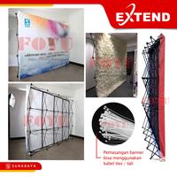 Gambar Extend Stand Display Banner Poster Event Jumbo Backwall Backdrop Indoor Spanduk Baliho Outdoor Portable 2.3x4.6 M BW-36 - 33 pengunci rangka dari Foyu Photo Kota Administrasi Jakarta Selatan 5 Tokopedia