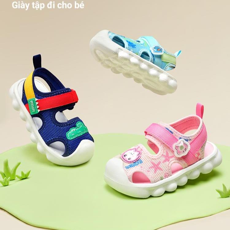 Balabala Giày Trẻ Em Dép Thể Thao Cho Trẻ Em Cho Bé Trai Và Bé Gái Thoáng Khí Thích Hợp Cho Mùa Hè Giày Đi Biển Mới Chống Trượt 2025