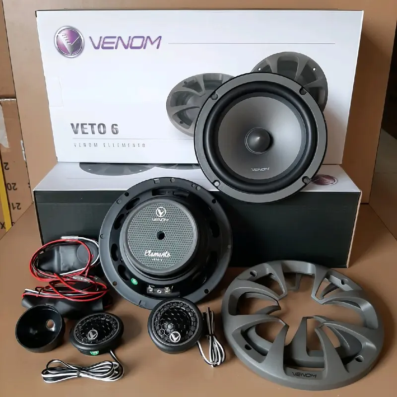 SPLIT VENOM VETO 6 INCH VENOM ELLEMENTO VETO 6 ORIGINAL VENOM SPEAKER AUDIO MOBIL VENOM 2