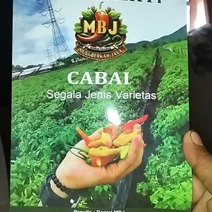 buku sakti cabai segala jenis varietas fuul collor,  series 3, karangan, Daniel MBJ.