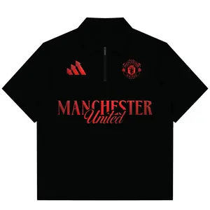 POLO ZIPPER YKK “MU” - ZENETH OFFICIAL STORE MEWAH 100% Cotton katun hitam pekat