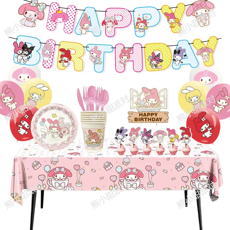 My Melody Birthday Party theme sanrio