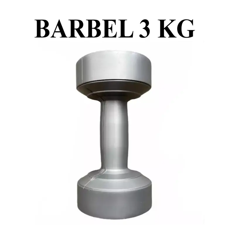 Alat Beban Barbell 3kg - Dumbell dengan Isi 3kg Termurah -  Toys 1
