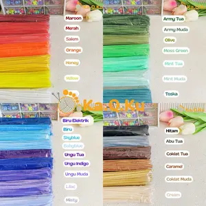 Kawat Bulu Mercy Halus Warna Warni 25pcs Terbaru