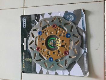 Product Review of Piringan cakram depan mio smile mio sporty mio new mio soul fino  variasi matic lubang 4 xeon dll from S**n C** 1