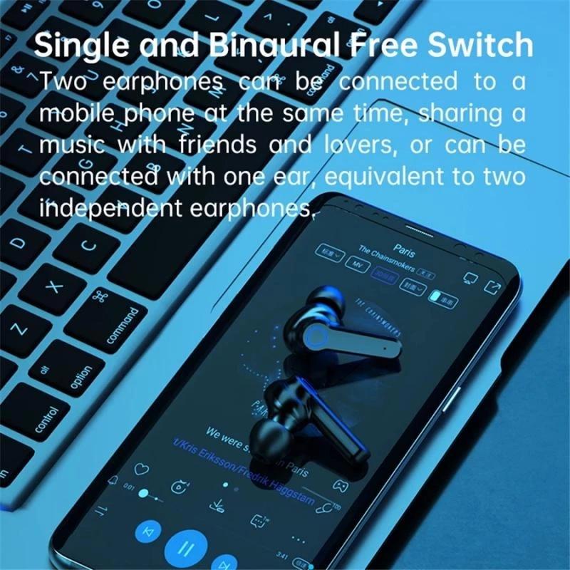 Tai nghe Bluetooth không dây đa chức năng M19, mã nóng mới cho mọi mẫu 3