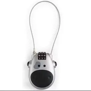 Gembok Kabel Baja Kode Adjustable Sling Multifungsi Motor Sepeda Pengaman Motor Helm