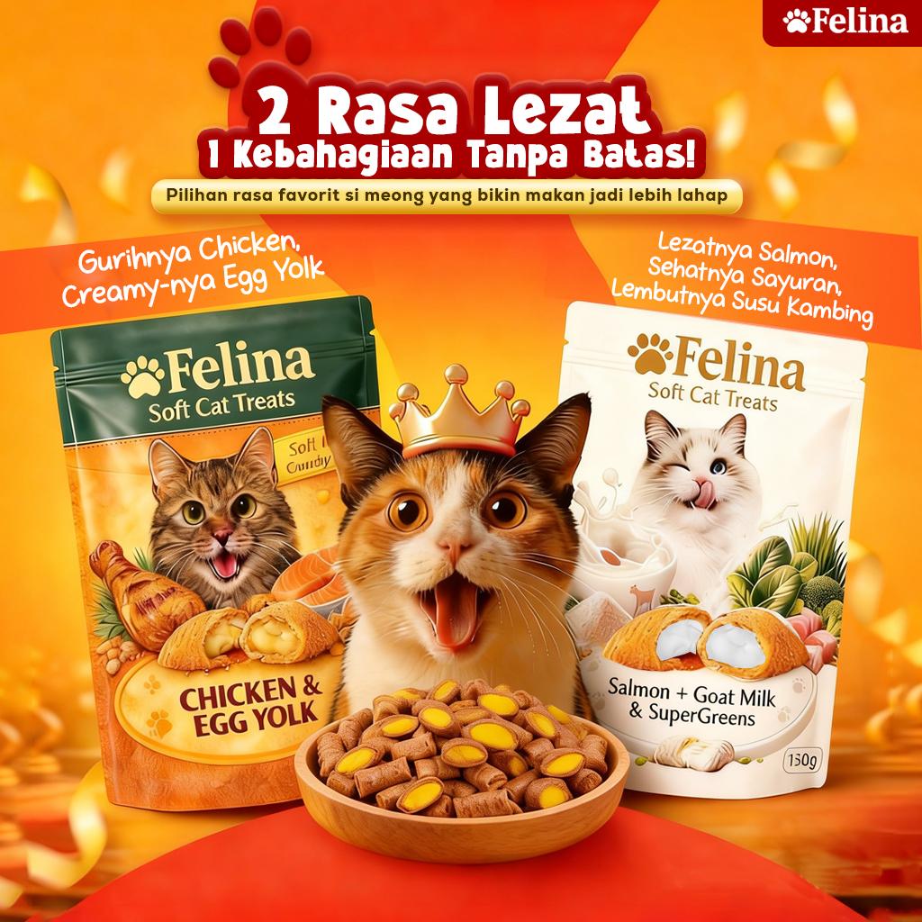 Makanan kucing premium dengan bahan pilihan berkualitas tinggi seperti daging asli, diperkaya omega 3 & 6 untuk bulu lebih halus dan berkilau. Mengandung nutrisi lengkap dan seimbang untuk mendukung pertumbuhan, menjaga daya tahan tubuh,