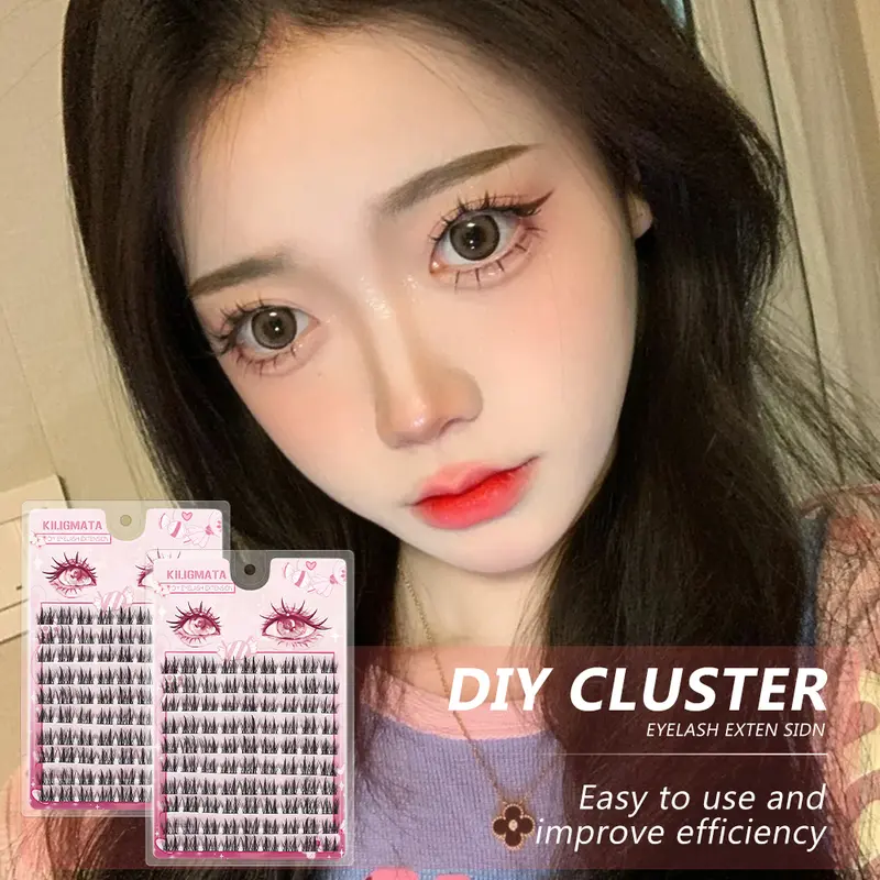 Lông Mi Giả, KILIGMATA, 10 Hàng, Trông Tự Nhiên, Có Ngọn Lúa Mì Dày, 10-13mm, Manga Tự Nhiên, Dung Lượng Lớn, Dễ Sử Dụng, Chất Lượng Cao, Có Thể Tái Sử Dụng, Thích Hợp Cho Mắt, [Giao Hàng Cùng Ngày] 5