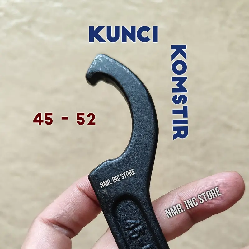 Kunci Komstir 45-52 mm, Hook Wrench Alat Kait Stel Komstir Motor. 0