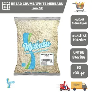 BREAD CRUMB WHITE MERBABU 200 GR