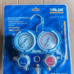 manifold value vmg-2-r22-b-02 r22,r404a,r407c r134a (mika)