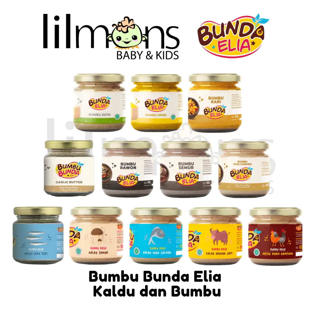 Bumbu Bunda Elia Kaldu dan Bumbu Masak MPASI | LILMONS