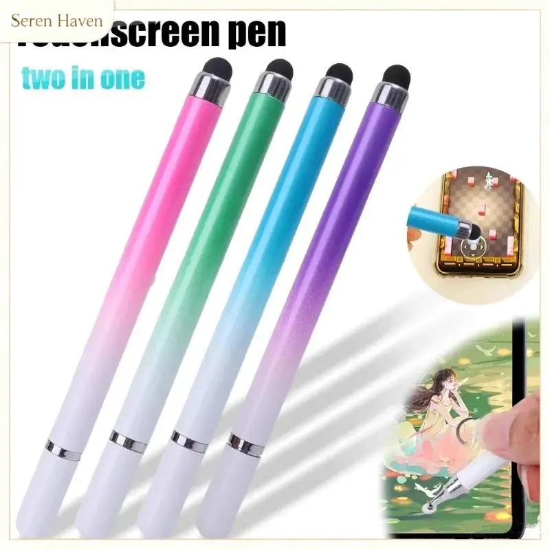 Phổ Double headed Stylus Pen không cần sạc cảm ứng Bút tương thích với IOS Android điện thoại máy tính bảng