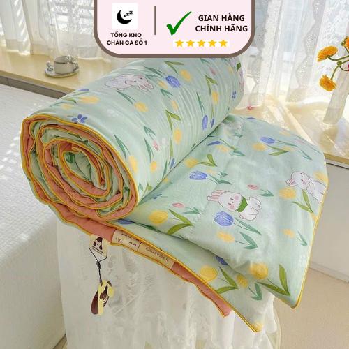 Chăn Đũi Xơ Đậu Nành Mềm Mại Mát Dành Cho Mùa Hè