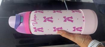 Product Review of Botol Minum Tumblr Custom Insulated Water Bottle Freesip Tumbler from M**f 0