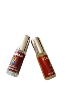 PARFUM VIBRASI BOOSTER 15ML  VARIAN Love dan Rich Fruity Unisex Perfume Wanita Pria Unisex