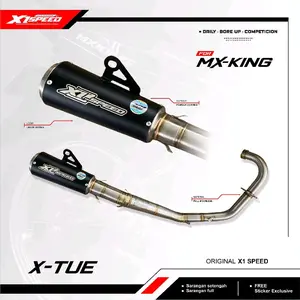 Knalpot MX king Type Road race Original X1 Speed