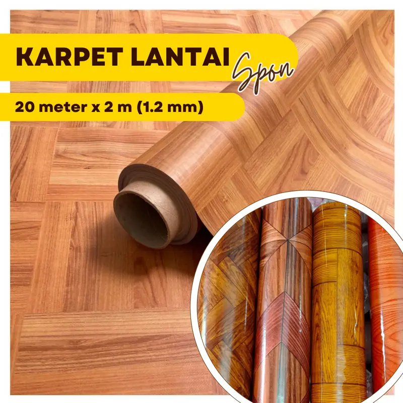 Karpet Spons Busa empuk Jumbo Tebal 1,2mm Panjang 20m dan 10m Lebar 2m BEST SELLER lantai 0