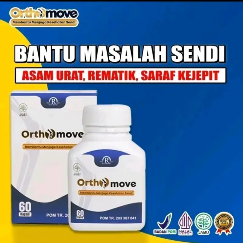 Orthomove Asli Original 1 Botol Isi 60 Kapsul 0