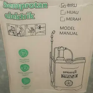 PAWAPOM Sprayer Manual & Elektrik 16L/18L – Alat Semprot Pertanian untuk Tanaman & Hama
