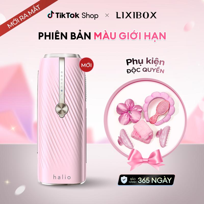 [NEW] Máy Triệt Lông Lạnh Sapphire Halio InfinityGlow Advanced IPL Sapphire Cooling Hair Removal Device - Mới - Phù cho cho Nam và Nữ, và vùng da mặt
