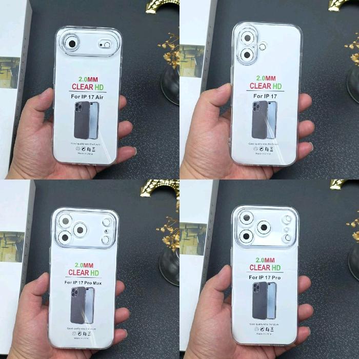 Gambar SILICONE BENING COMPATIBLE FOR IPHONE 17 17 AIR 17 PRO 17 PRO MAX SOFTCASE BENING TEBAL 2.0MM - Clear Case, Iphone 17 dari Sukses acc88 Kota Bandung Tokopedia