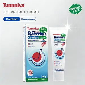 Tunnniva Herbal Gel-Nyaman Ringan & Praktis Dibawa Ke Mana Saja Ekstrak Bahan Nabati Comfort Massage Cream