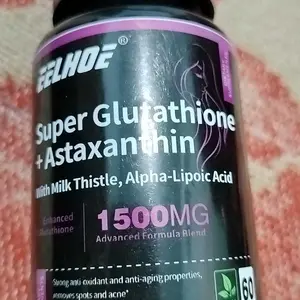 Glutathione + Astaxanthin mendukung kesehatan kardiovaskular dan kulit, anti penuaan dan memutihkan tubuh