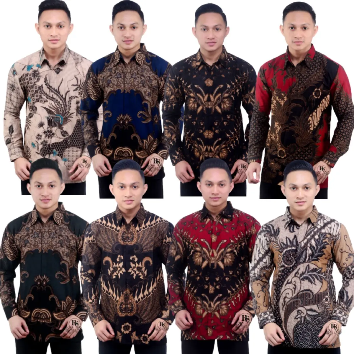 KEMEJA BATIK PRIA LENGAN PANJANG ATASAN BATIK PRIA