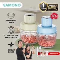 Gambar (GREBEK GUDANG KETARKETIR) SAMONO 2.5 Liter Food Chopper Multifungsi Penggiling Daging Penghalus Makanan dan Bumbu Garansi 1 Tahun Warna Blue (SW-CG350) - SW-CG350 BLUE dari Samono Indonesia Kab. Tangerang 1 Tokopedia