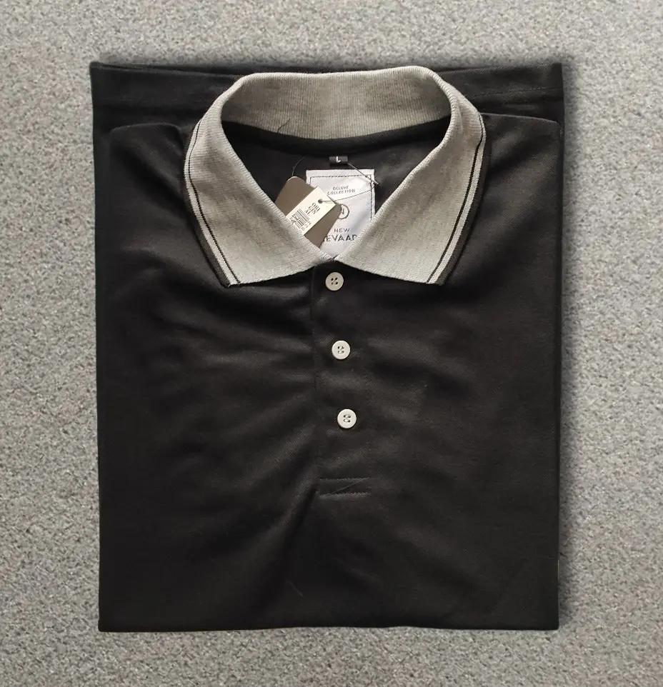 KHUSUS JUMBO [XXL] Kaos Polo Shirt Pria Kaos Kerah Lengan pendek Bahan Cotton Cuty Ukuran