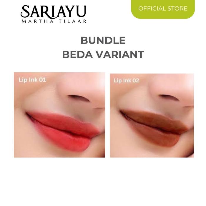 Gambar [BUNDLE]  Sariayu Color Trend Lip Ink - 01 X 02 dari Sariayu Martha Tilaar Kota Administrasi Jakarta Timur 4 Tokopedia