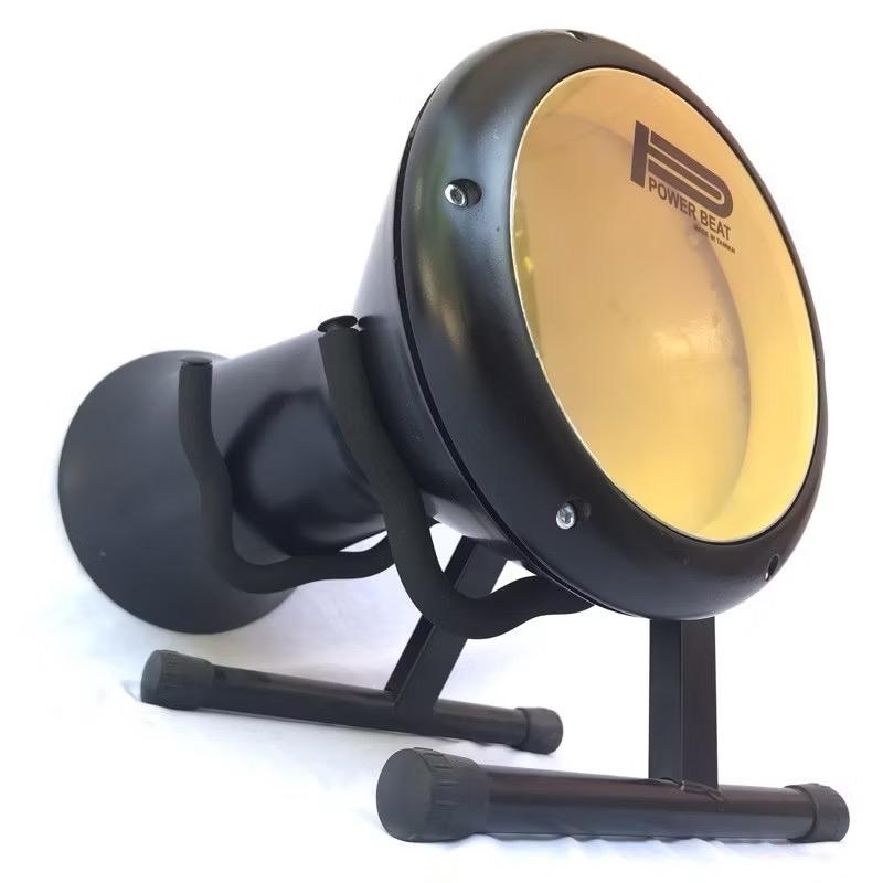 Darbuka 8 Inch Hitam Glossy Mika Pb Tas dan Kunci L 4