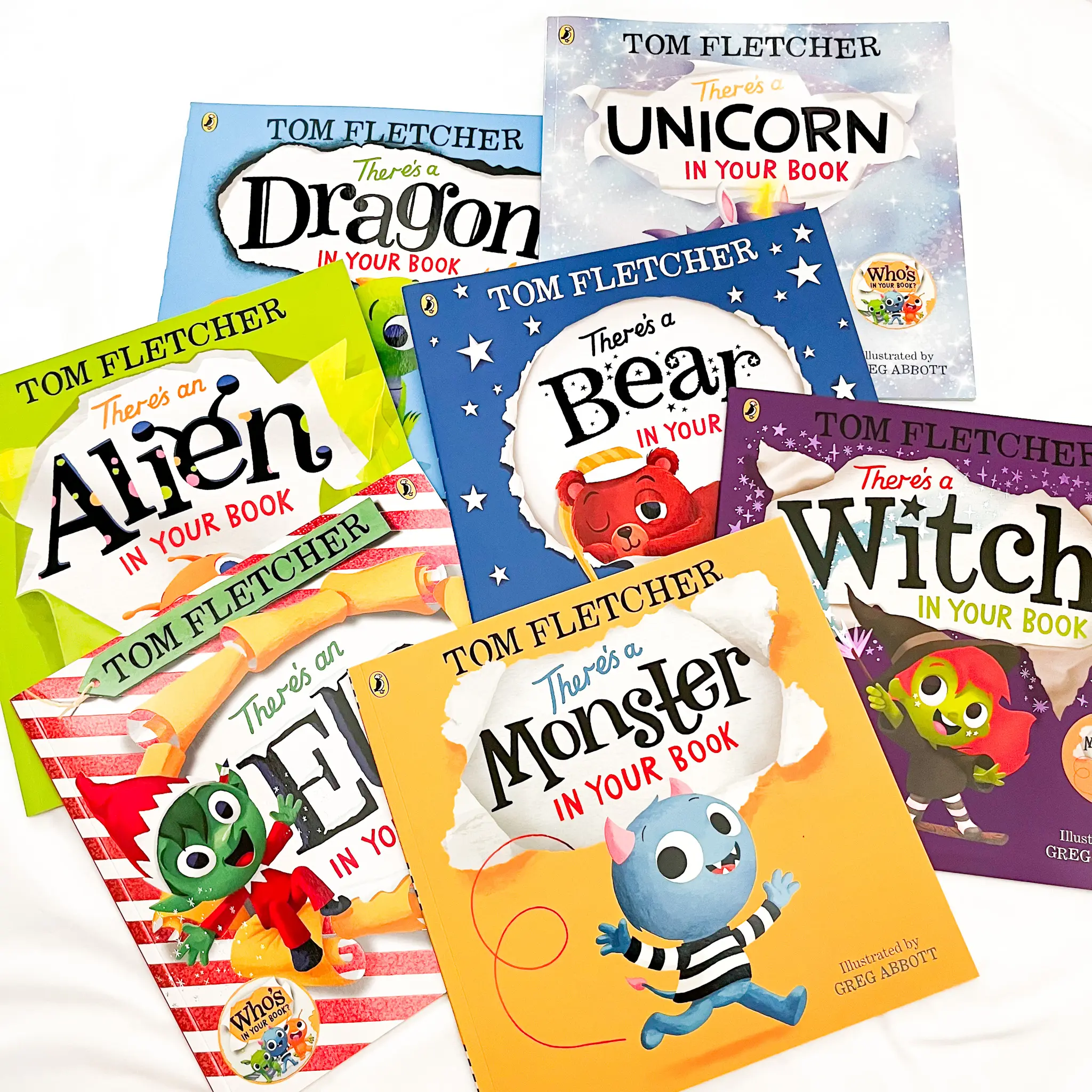 [SG STOCK] There's A Monster In Your Book by Tom Fletcher (There's a Unicorn In Your Book, There's an Elf in Your Book, There's a Dragon in Your Book, There's a Superhero In Your Book