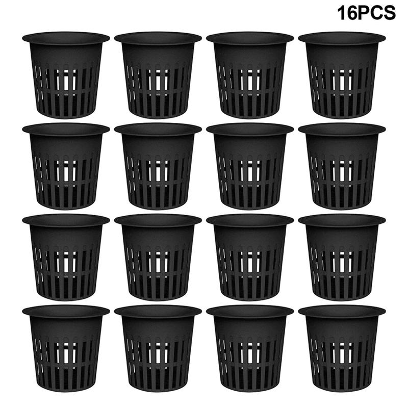Product Introduction of 4 Inch Plastic Net Cups Pots Plant Containers for Hydroponics Aquaponics Orchids, 16 Pcs 7