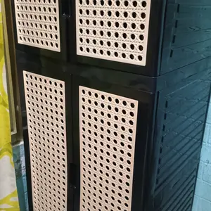 POL - Lemari Pakaian Java 3 Susun Plastik