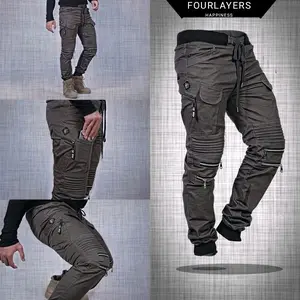 Celana Panjang Joger Pria Stretch Jogger Cowok Tactical Bikers Forward System Slim Fit Twill chinos