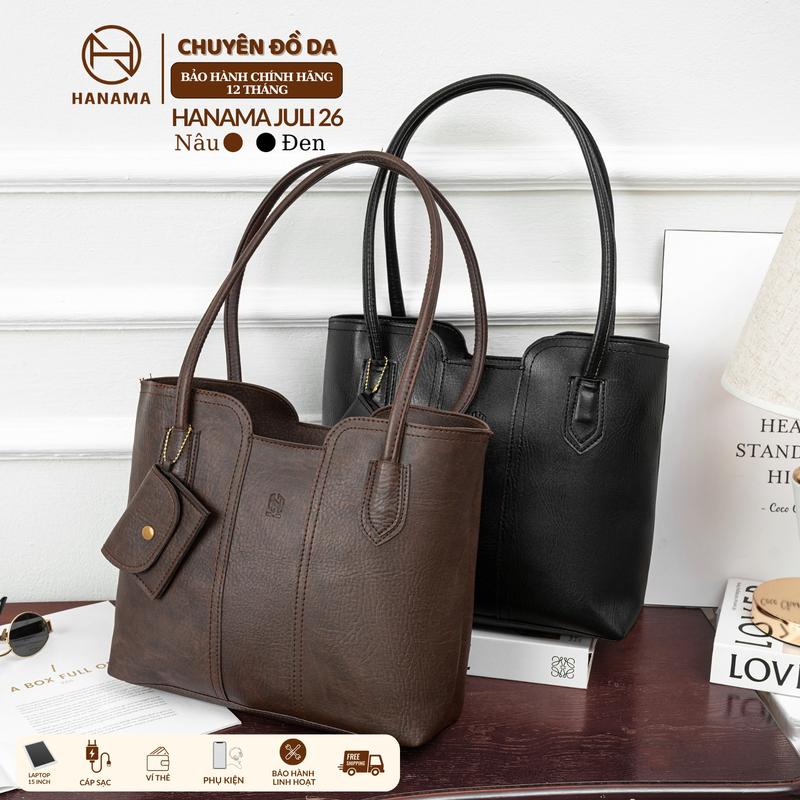 ĐỘC QUYỀN TTS [DAILY_HANAMA]_TÚI ĐEO VAI Hanama vintage JULI26 túi đeo vai đựng vừa A4 - laptop 15 inch