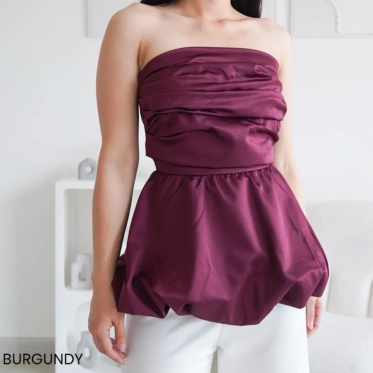 PUFF TUB TOP busana musim panas remaja sampai dewasa cantik