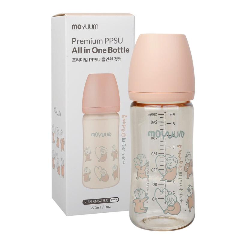 Bình Sữa Hàn Quốc Moyuum – Chất Liệu PPSU Cao Cấp | Dung tích 170ml / 270ml