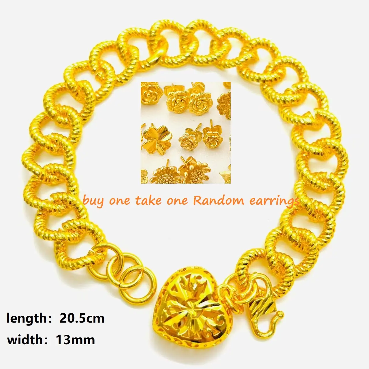YQC Donut Bracelet, 2025 New Style, Length 20.5cm, High Quality Jewelry, Gift, Non fading, Women's, Versatile for Daily Use