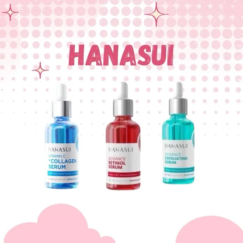 HANASUI Advanced Exfoliating serum 20 ml | Advanced retinol | Vitamin c + collagen | Anti acne
