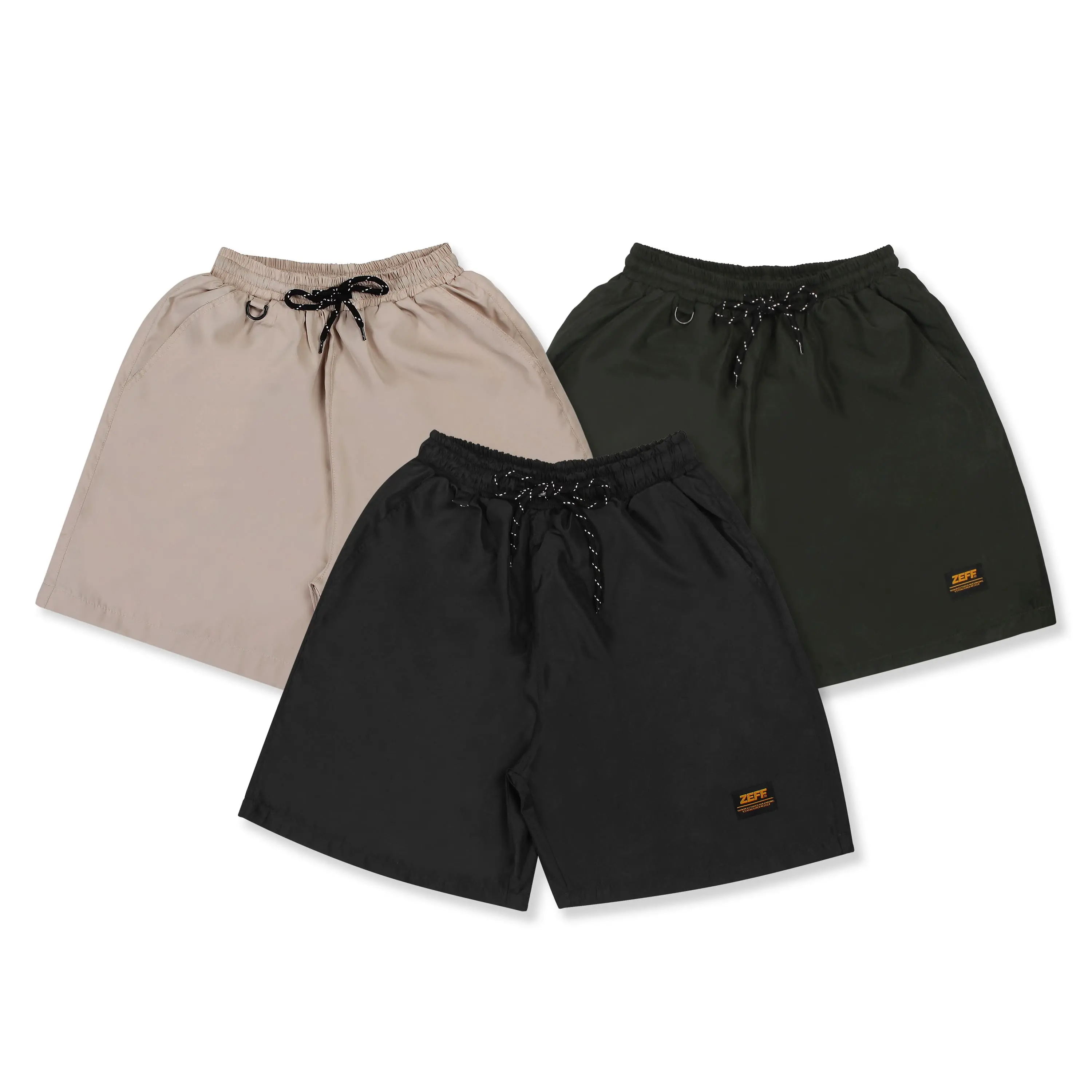Celana Pendek ASCDG Despo Boardshort, Karet Pinggang Elastis, Santai dan Casual, Dewasa - Hitam, Surfing Panjang Distro Pria