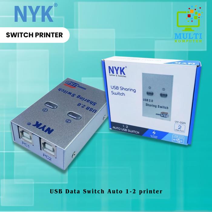 Jual USB Sharing Switch 2port / USB Auto Data Switch Printer 2 port ...