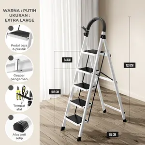 Tangga Lipat Portable / Step Ladder / Tangga Lipat / Rumah Solusi