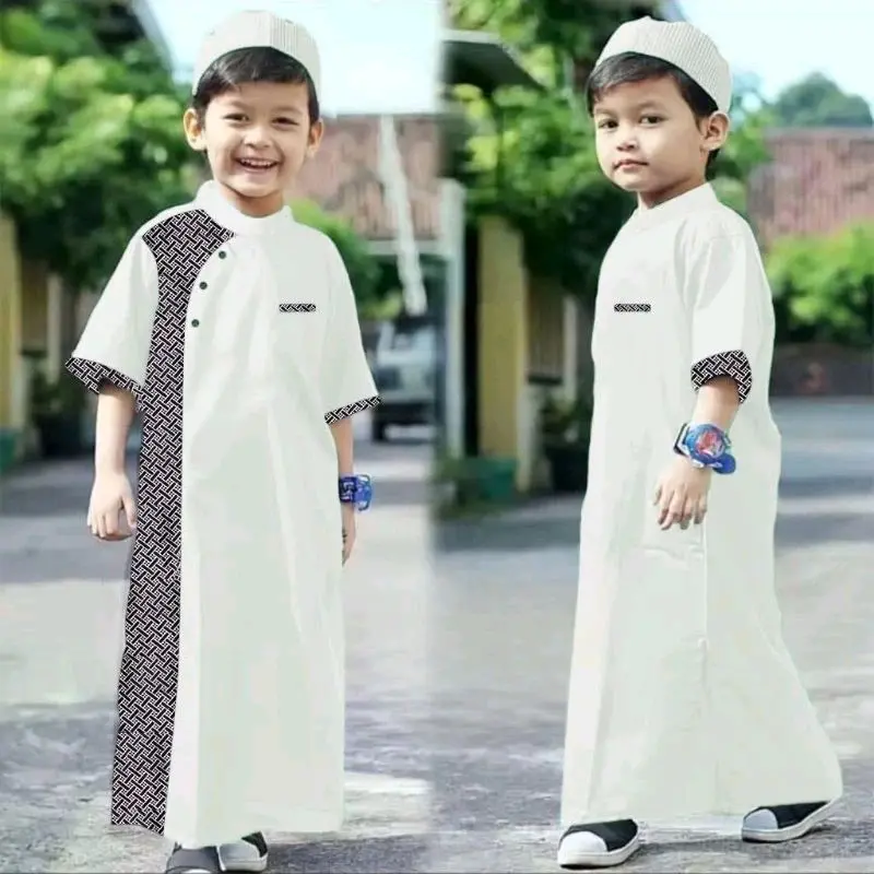 Jubah anak laki laki baju koko gamis anak 1-5 tahun