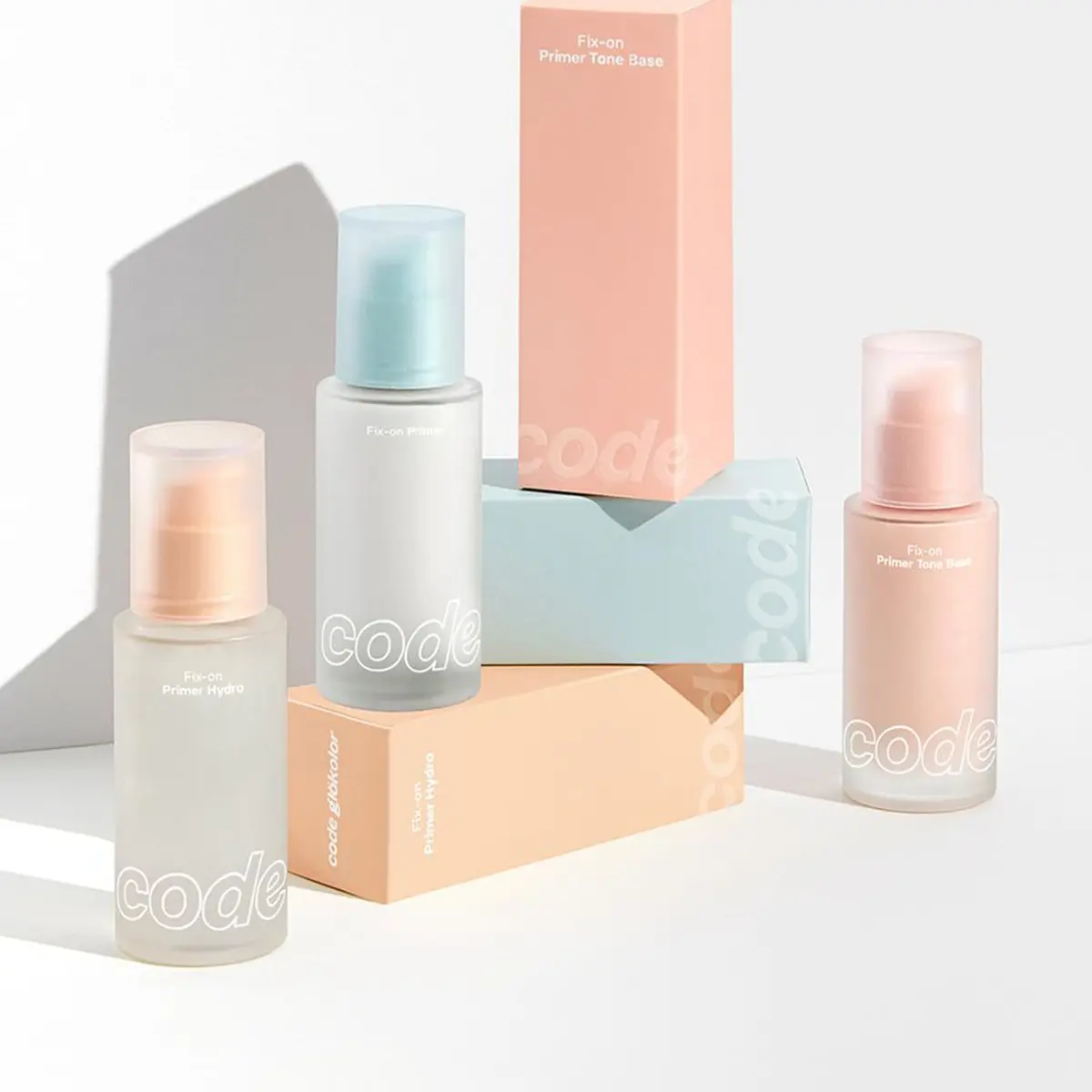 CODE GLOKOLOR FIX-ON TONE BASE (Y23) , CODE GLOKOLOR FIX-ON PRIMER (Y23) 30ML 1EA Korean Skin Care Kbeauty 1EA Korean Skin Care Kbeauty